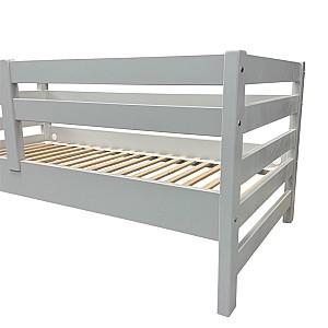 Pat copii Goydalka AURORA fără sertar (1B50-5) Gri 160x80cm