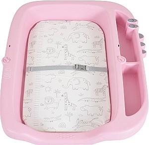 Masa de infasat Moni Croco Pink