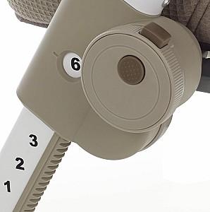 Patut copii Jane Baby Side (6805 T01) Grey