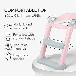 Сolac wc copii Kikka Boo Lea Pink