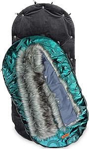 Husa de iarna pentru carucioare Caretero Aspen Dark Green