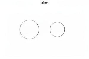 Buton de scurgere Bien Banyo Ultraslim C-5038 White