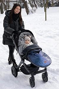 Husa de iarna pentru carucioare Caretero Aspen Dark Green