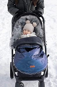 Husa de iarna pentru carucioare Caretero Aspen Dark Green