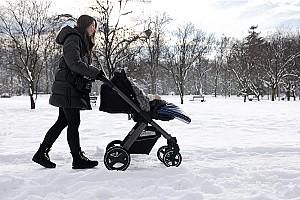 Husa de iarna pentru carucioare Caretero Aspen Dark Green