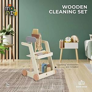 Set de jucarii Moni Wooden Cleaning Set