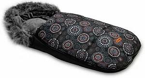 Husa de iarna pentru carucioare Sensillo Rosettes Black
