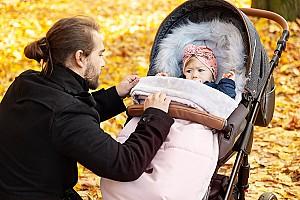 Husa de iarna pentru carucioare Sensillo Indiana Grey