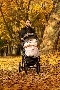 Husa de iarna pentru carucioare Sensillo Indiana Grey