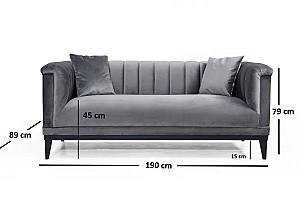 Canapea Trendy La moda Gri inchis