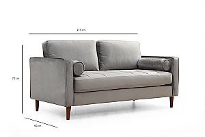 Canapea Trendy Roma Gri deschis