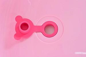 Cada pentru bebelusi Moni Larissa Pink