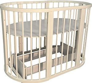 Patut copii Eucalyptus Olivia Transversal (DS-702) Beige