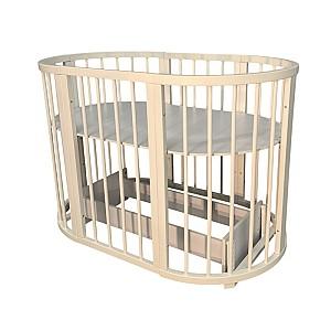 Patut copii Eucalyptus Olivia Transversal (DS-702) Beige