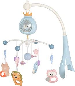 Carusel pentru patuc Moni Penguin Blue