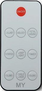 Carusel pentru patuc Moni Penguin Blue