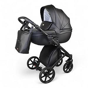 Carucior 2 in 1 Sojan Accord Piele (2010603) Black