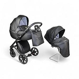 Carucior 2 in 1 Sojan Accord Piele (2010603) Black