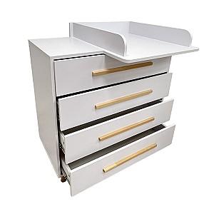 Comoda copii Eucalyptus Napoli90 (DSK-N801) White