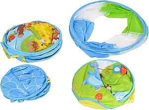 Cort pentru copii Moni Zoo 3 in 1 Blue