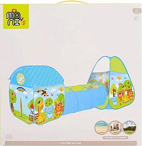 Cort pentru copii Moni Zoo 3 in 1 Blue