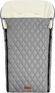 Husa de iarna pentru carucioare Sensillo Quilted Polar Romper Grey