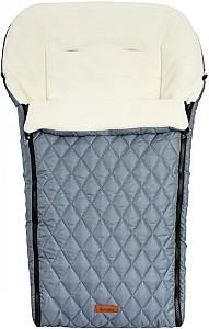 Husa de iarna pentru carucioare Sensillo Quilted Polar Romper Graphite