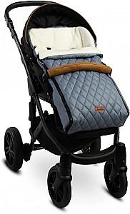 Husa de iarna pentru carucioare Sensillo Quilted Polar Romper Graphite