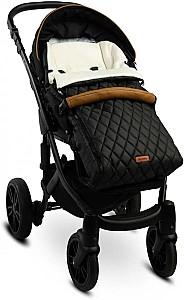 Husa de iarna pentru carucioare Sensillo Quilted Polar Romper Black