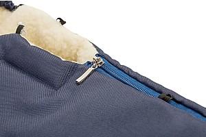 Husa de iarna pentru carucioare Caretero Classic Wool Navy Blue