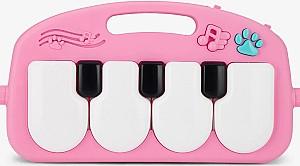 Covoras de joaca copii Kikka Boo Piano Forest Pink