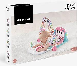 Covoras de joaca copii Kikka Boo Piano Forest Pink