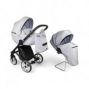 Carucior 2 in 1 Sojan Accord Stofa (2010611) Gri deschis