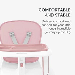 Scaun de masa simplu Kikka Boo Chewy Pink