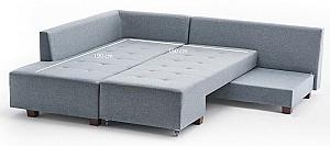 Canapea coltar Trendy Manama Stanga Albastru deschis