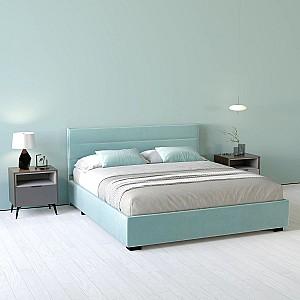 Pat la comanda My-Style my-Amy 140x200 M16 (Albastru)