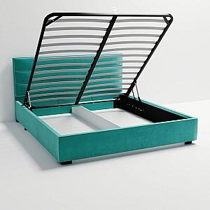 Pat la comanda My-Style my-Amy 160x200 M17 (Turcoaz)