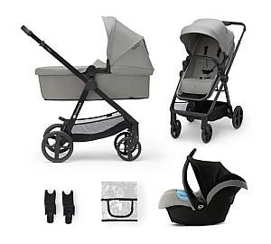 Carucior 3 in 1 KinderKraft 3in1 Newly + Mink Pro