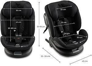 Scaun auto copii KinderKraft Xpedition 3 i-Size Black (KCXPED03BLK0000)