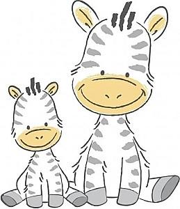 Inaltator baie copii Maltex Zebra White/Grey