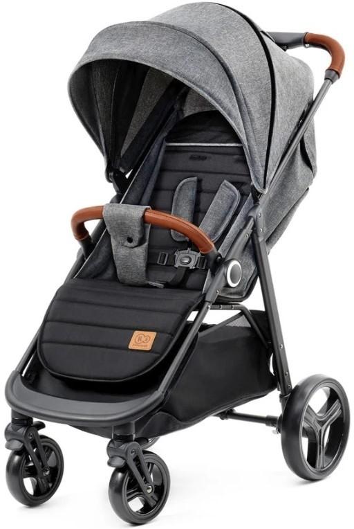 Carucior de plimbare KinderKraft Grande Plus Grey (KSGRAN00GRY0000)