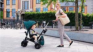 Tricicleta copii KinderKraft Easytwist KKRETWIGRE0000 Green