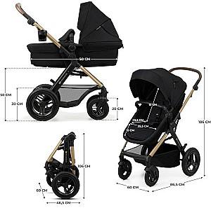 Carucior 3 in 1 KinderKraft Moov 3in1 Pure Air Black (KSMOOV02BLK0000)