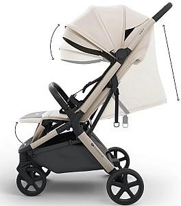 Carucior de plimbare KinderKraft Nubi 3 Sand Beige (KSNUBI03BEG0000)