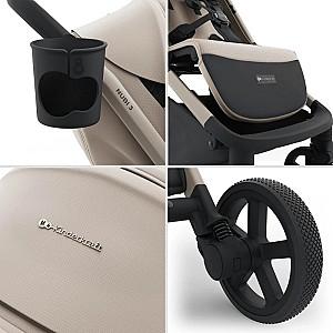 Carucior de plimbare KinderKraft Nubi 3 Sand Beige (KSNUBI03BEG0000)