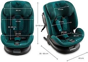 Scaun auto copii KinderKraft Xpedition 3 i-Size Green (KCXPED03GRE0000)