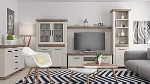 Tumba pentru televizor Yasen Marsel RTV167 Frasin De Zapada / Stejar Sonoma Trufa