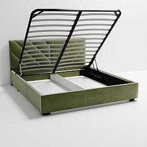 Pat la comanda My-Style my-Kira 180x200 M20 (Verde)