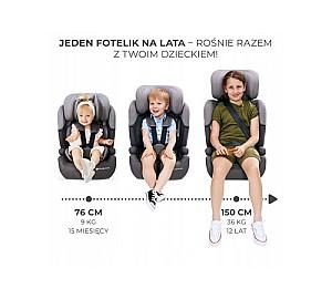 Scaun auto copii KinderKraft COMFORT UP 2 i-Size (76-150 cm.) roz