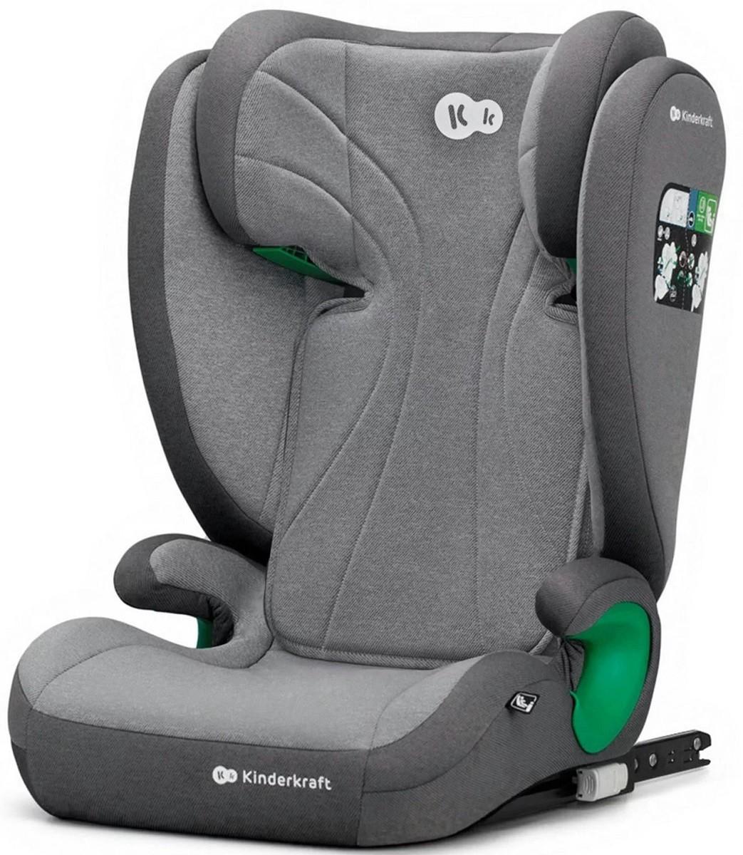 Scaun auto copii KinderKraft Junior Fix 2 Rocket Grey